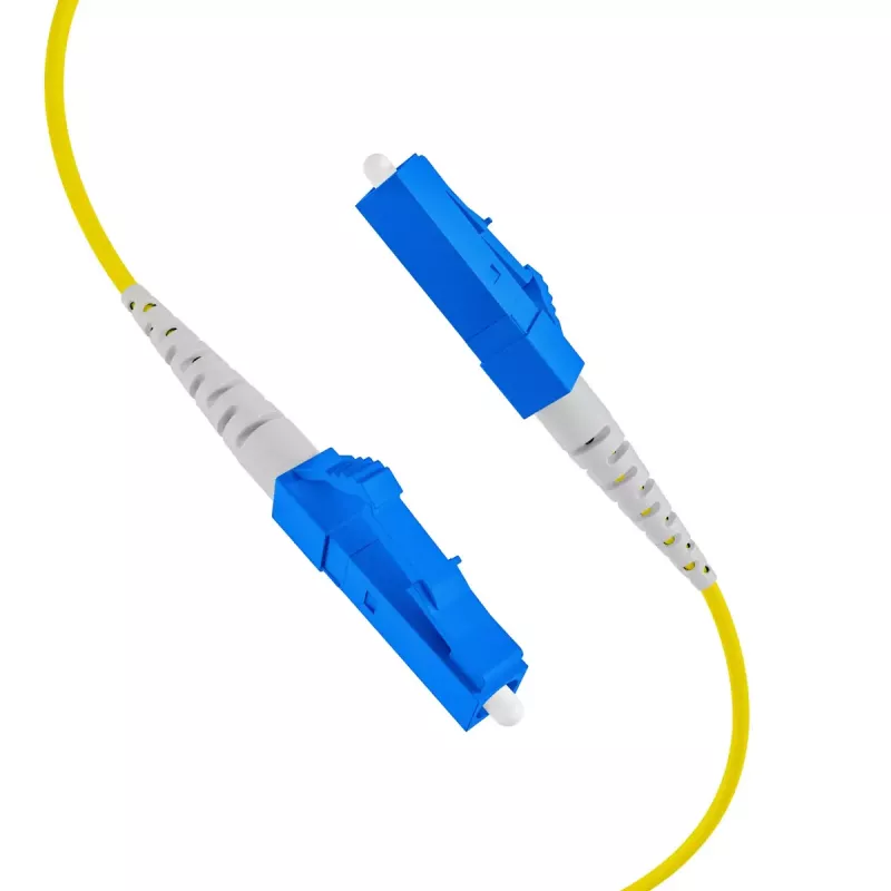 Cabo de fibra ótica EFB Elektronik O8342S10OS2 12x LC OS2 10 m preto azul amarelo