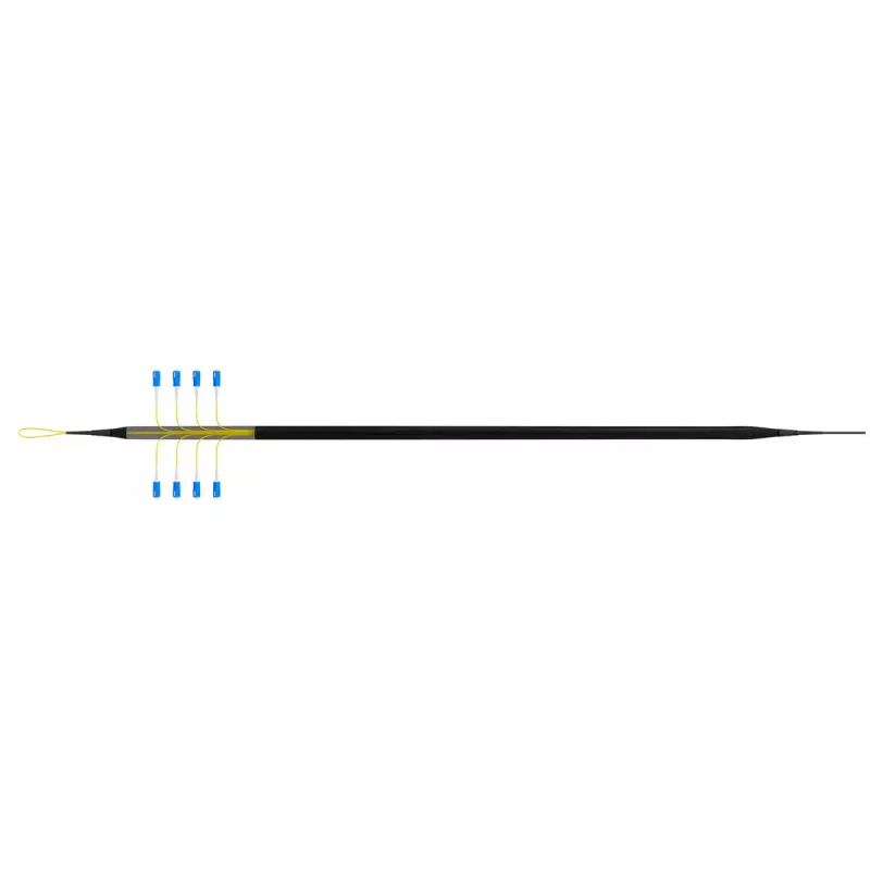 Cabo de fibra ótica EFB Elektronik O8321S10OS2 8x SC OS2 10 m preto azul amarelo