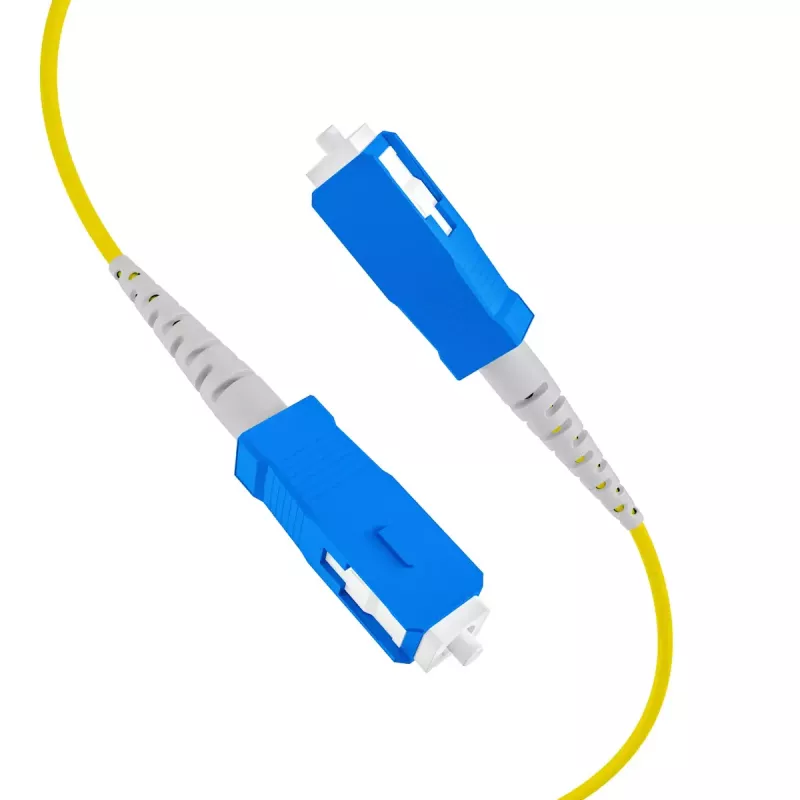 Cabo de fibra ótica EFB Elektronik O8321S10OS2 8x SC OS2 10 m preto azul amarelo