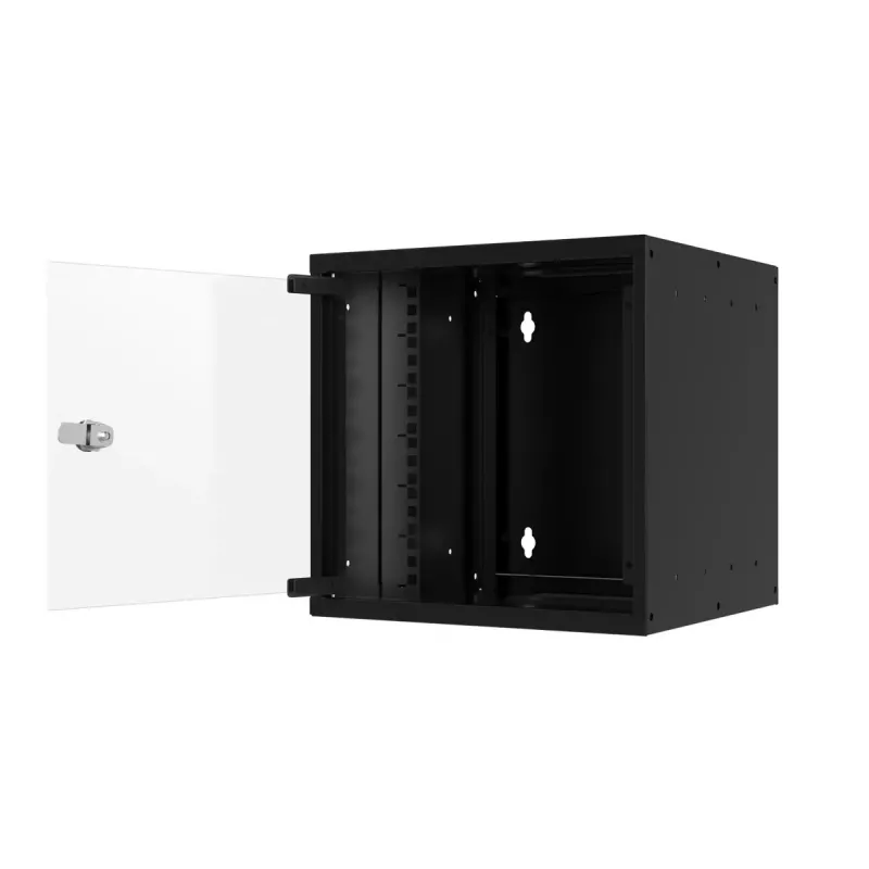 EFB Elektronik WGB-1004TS.30 Armário de parede de 10" 4U, 300 mm de profundidade, preto RAL 9005