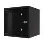 EFB Elektronik WGB-1004TS.30 Armário de parede de 10" 4U, 300 mm de profundidade, preto RAL 9005