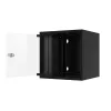 Armário de montagem em parede EFB Elektronik WGB-1006TS.30 6U preto