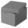 Caixa de arrumação Esselte 628281 cinzento retangular 200x255x150 mm