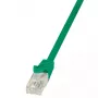 Cabo de rede LogiLink 2m RJ45 Cat6 U/UTP verde