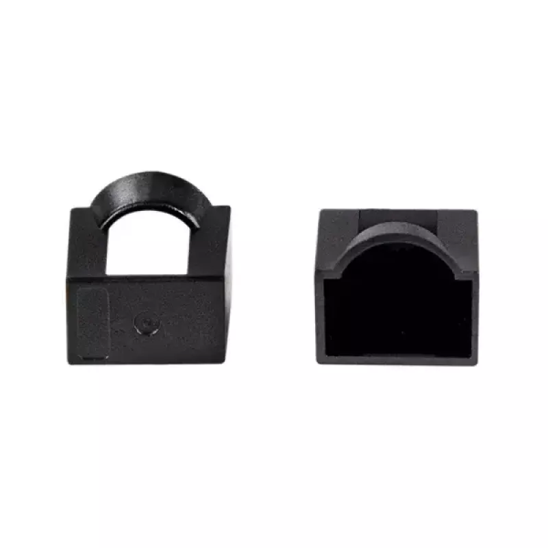 Tampa de proteção para eletrónica LogiLink MP0062 preto 50 unid.