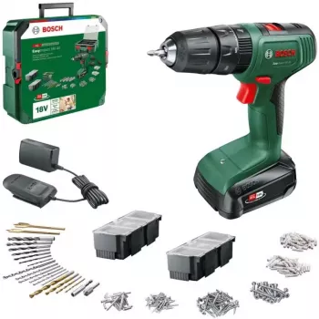 Berbequim de impacto com bateria Bosch EasyImpact 18V 40 Nm, 2 velocidades, bucha de 13 mm