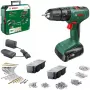 Berbequim de impacto com bateria Bosch EasyImpact 18V 40 Nm, 2 velocidades, bucha de 13 mm