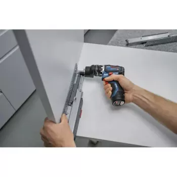 Conjunto de berbequim com bateria Bosch GSR 12V-32 FC em L-BOXX