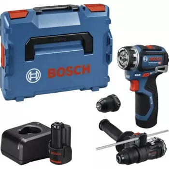 Conjunto de berbequim com bateria Bosch GSR 12V-32 FC em L-BOXX