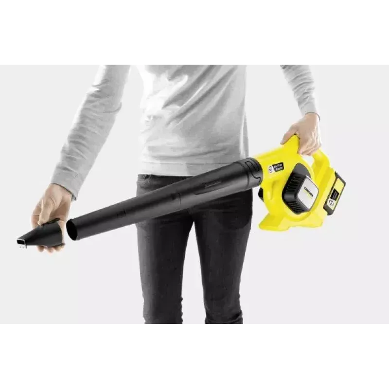 Soprador de mão Kärcher LBL 4 bateria Set 250 km/h 36 V iões de lítio preto amarelo
