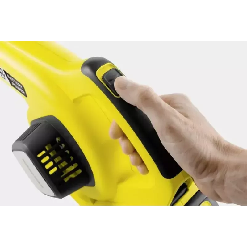 Soprador de mão Kärcher LBL 4 bateria Set 250 km/h 36 V iões de lítio preto amarelo