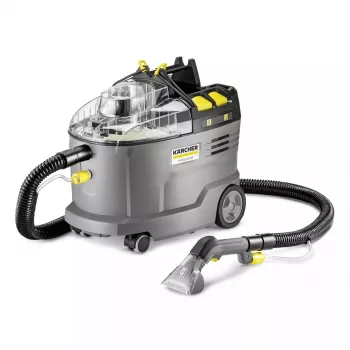 Máquina de limpeza de alcatifas a passo Kärcher 1.101-700.0 preto profundo cinzento amarelo
