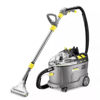 Máquina de limpeza de alcatifas a passo Kärcher 1.101-702.0 preto profundo cinzento amarelo