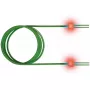 EasyLan LSD32200030 Cabo patch de fibra dúplex, LC-LC, OM3 50/125 µm, 3 m, aqua