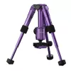 Tripé Mantona 21188 para câmaras digitais/cinema 3 pernas roxo