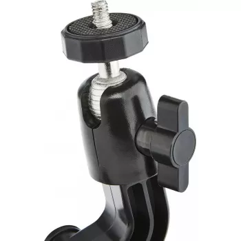Suporte de ventosa XL mantona 21281 com rosca de 1/4 de polegada e suporte GoPro