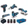 Conjunto de ferramentas de 5 peças com bateria de 12V Bosch 0615A0017C com XL-Boxx
