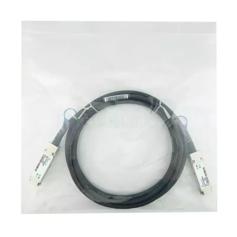 Cabo de fibra ótica BlueOptics MCP1650-V01AE30 InfiniBand 2 m QSFP56 preto
