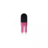 Adaptador de fibra ótica LC BlueOptics BOLBLCOM4 preto rosa