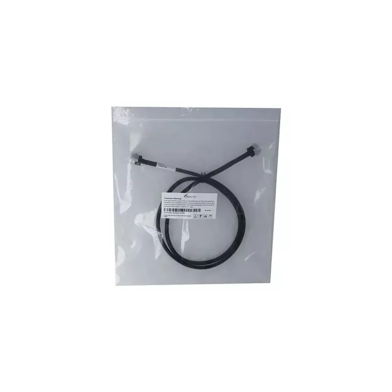 Cabo SAS BlueOptics BLIS4343-80CM 0,8 m 12 Gbit/s preto