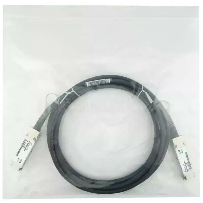 Cabo de fibra ótica InfiniBand BlueOptics X66100-05-BL 0,5 m QSFP