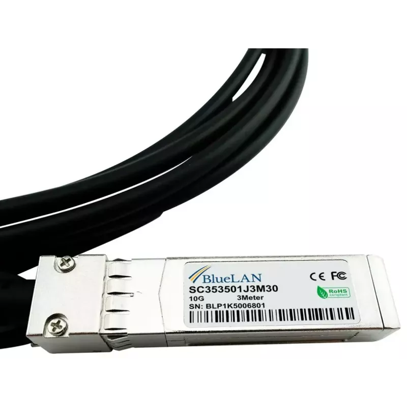 Cabo de fibra ótica InfiniBand BlueOptics 5 m SFP+ preto 74752-3501-BL