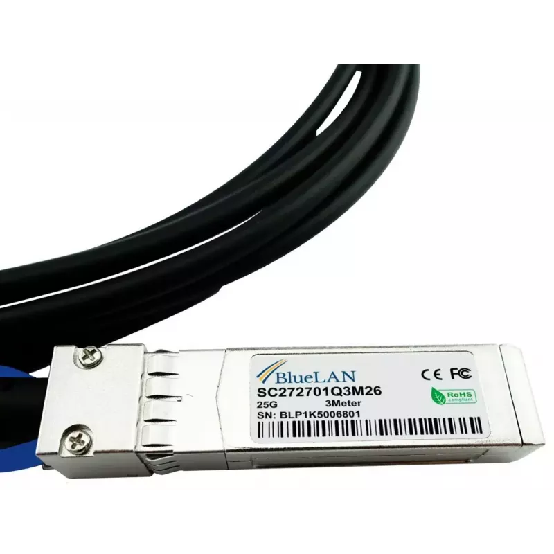 Cabo de fibra ótica InfiniBand BlueOptics X66240A-05-BL 0,5 m SFP28