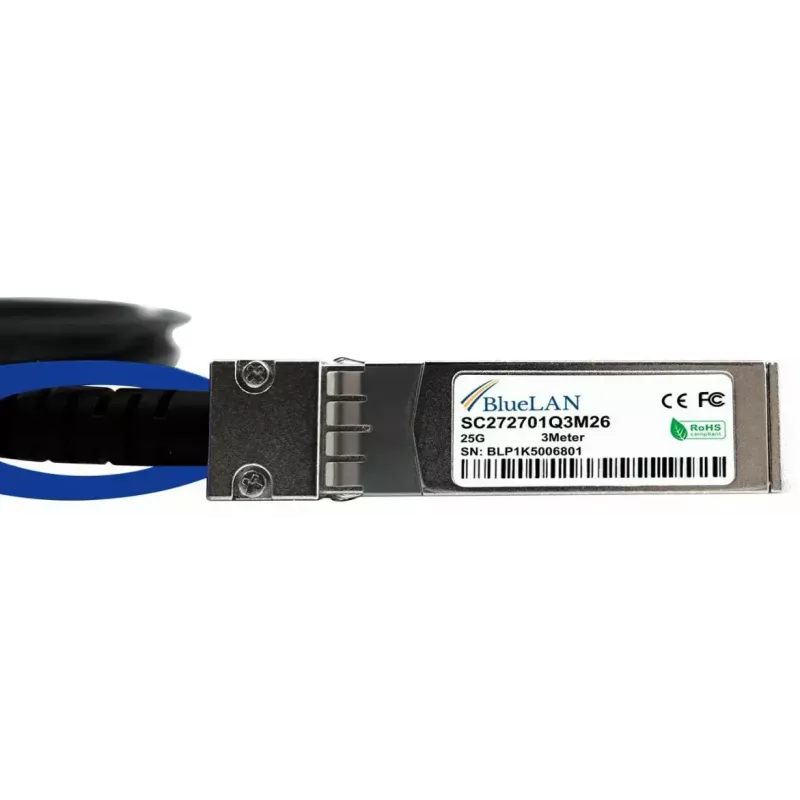 Cabo de fibra ótica InfiniBand BlueOptics X66130-1-BL 1 m SFP28