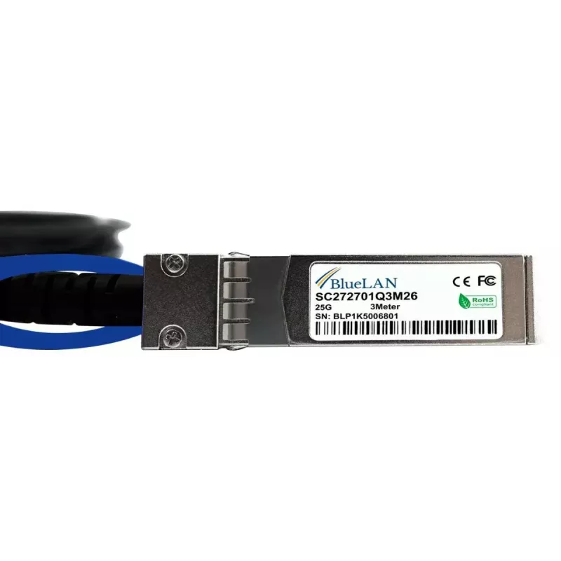 Cabo de fibra ótica InfiniBand BlueOptics ET7302-DAC-2M-BL 2 m SFP28