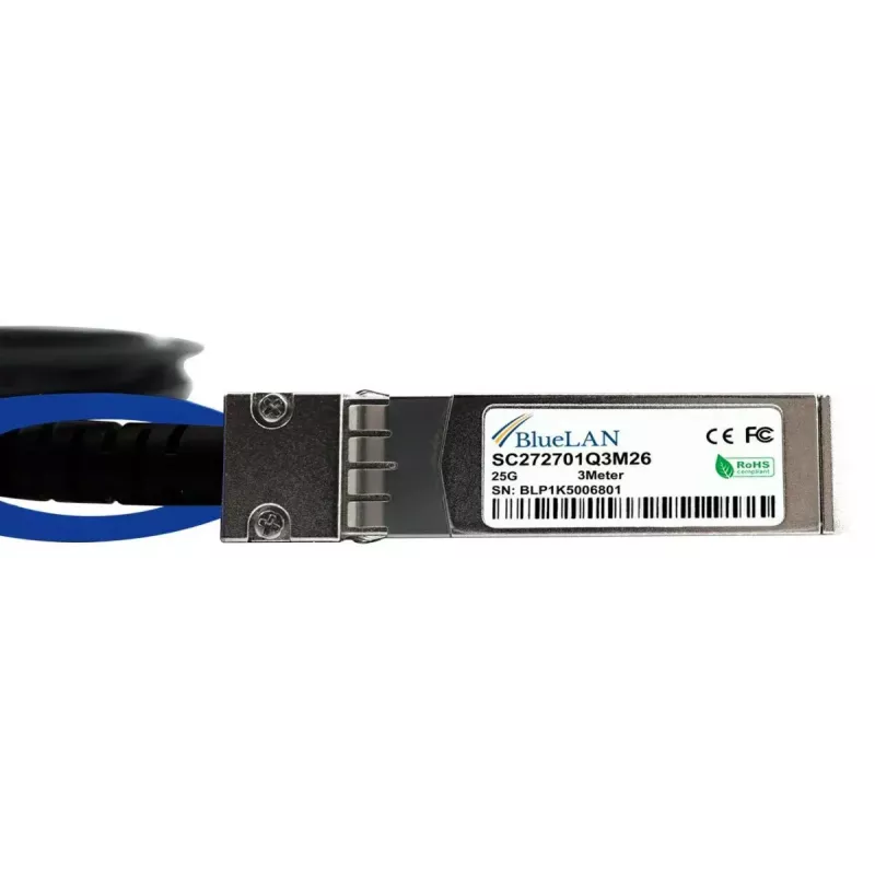 Cabo de fibra ótica InfiniBand BlueOptics X66240A-2-BL 2 m SFP28 preto