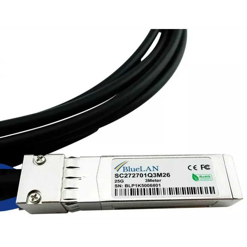 Cabo de fibra ótica InfiniBand BlueOptics X66130-3-BL 3 m SFP28