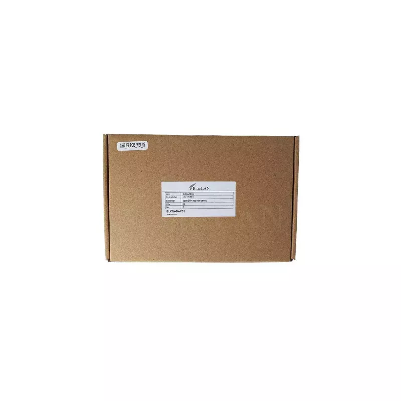 BlueLAN BLCNADAC02 Converged Network Adapter X520-DA2, 10GbE de porta dupla SFP+, Intel 82599