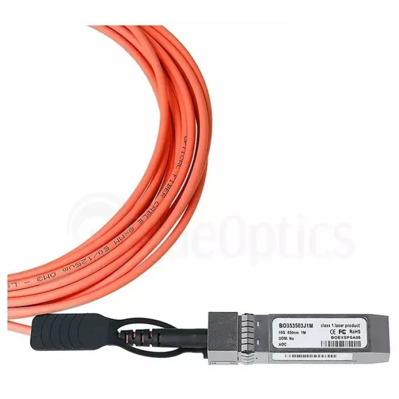 Cabo de fibra ótica InfiniBand BlueOptics XS+DA0001-BL 1 m SFP28 preto
