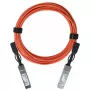 Cabo de fibra ótica InfiniBand BlueOptics XS+DA0001-BL 1 m SFP28 preto