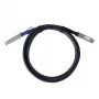 Cabo de fibra ótica InfiniBand BlueOptics QDD-400G-DAC-1M-BL 1 m QSFP-DD macho/macho