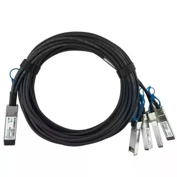Cabo DAC BlueOptics DAC-QSFP28-4SFP28-25G-3M-BL 3 m QSFP28 para 4xSFP28