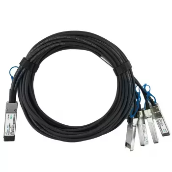 Cabo de rede BlueOptics 4Z57A85043-BL QSFP28 4x SFP28 InfiniBand 2 m preto
