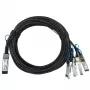 Cabo de fibra ótica InfiniBand BlueOptics QSFP28-4SFP28-CABLE_3-BL 3 m 4xSFP28