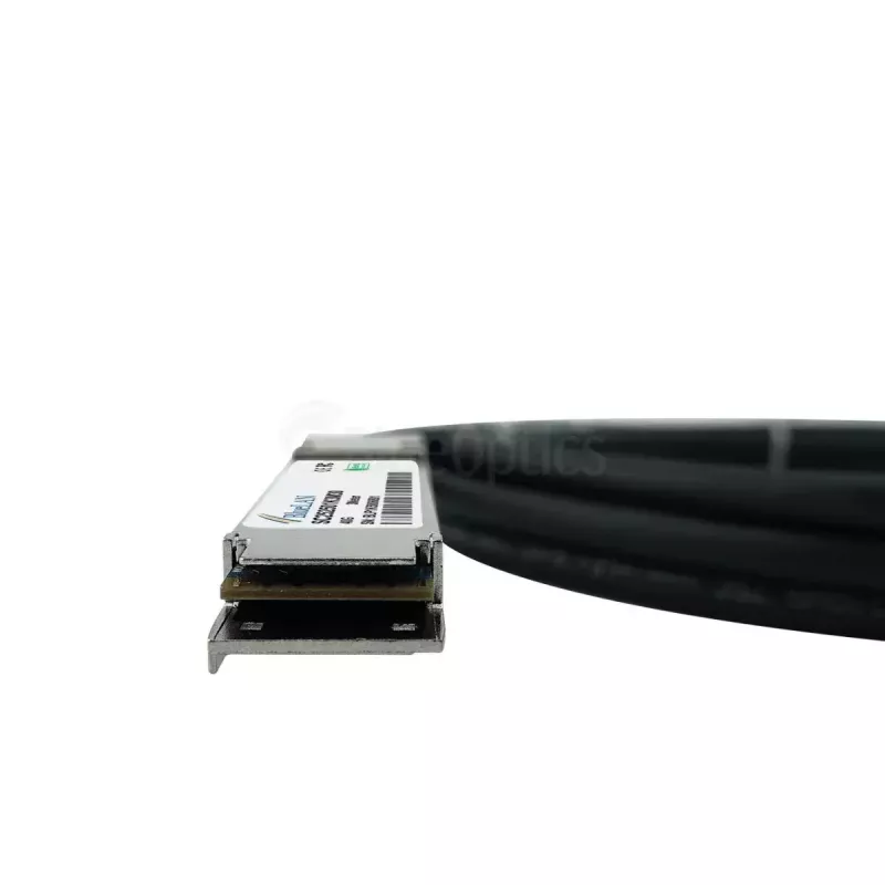 Cabo de fibra ótica InfiniBand BlueOptics 40G-DACP-QSFP50CM-BL 0,5 m QSFP preto