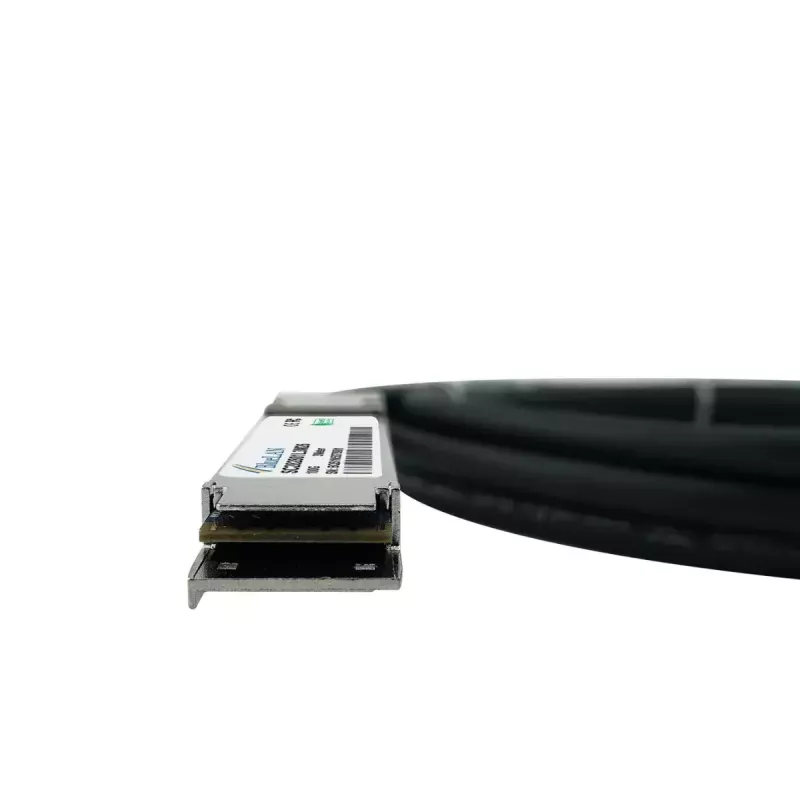 Cabo DAC BlueOptics FN-CABLE-QSFP28-1-BL QSFP28 QSFP28 InfiniBand 1 m preto