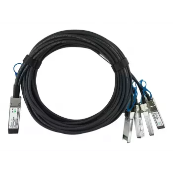 Cabo DAC BlueOptics 470-ABOS-BL 2 m QSFP28 4x SFP28 preto