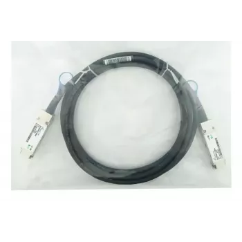 Cabo DAC QSFP28 BlueOptics SFP-DAC100-3M-BL, 3 m, QSFP28 para QSFP28, 100GBASE-CR4, preto