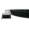Cabo DAC QSFP28 BlueOptics SFP-DAC100-3M-BL, 3 m, QSFP28 para QSFP28, 100GBASE-CR4, preto
