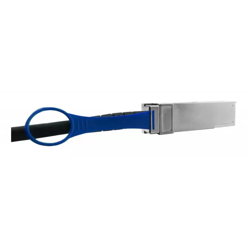 Cabo DAC QSFP28 BlueOptics SFP-DAC100-3M-BL, 3 m, QSFP28 para QSFP28, 100GBASE-CR4, preto