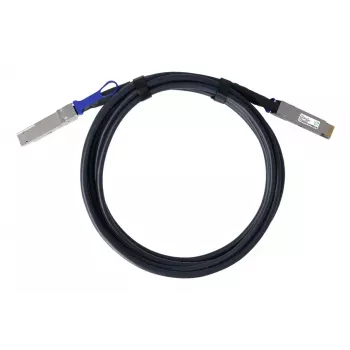 Cabo DAC BlueOptics PAN-QSFPDD-DAC-1M-BL QSFP-DD InfiniBand 1 m preto