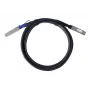 Cabo DAC BlueOptics PAN-QSFPDD-DAC-1M-BL QSFP-DD InfiniBand 1 m preto