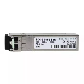 BlueOptics BO35J856S3D Transcetor SFP+, 10GBASE-SR, 850 nm, LC Duplex (compatível com HPE Aruba J9150A)