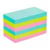 Papel de notas autocolante Post-It 3M 622-12SS-COS, quadrado 47,6×47,6 mm, 90 folhas, azul/verde/rosa