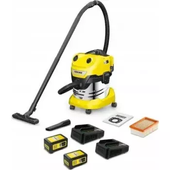 Aspirador Kärcher WD 4-18 S Dual conjunto com bateria V-20/22