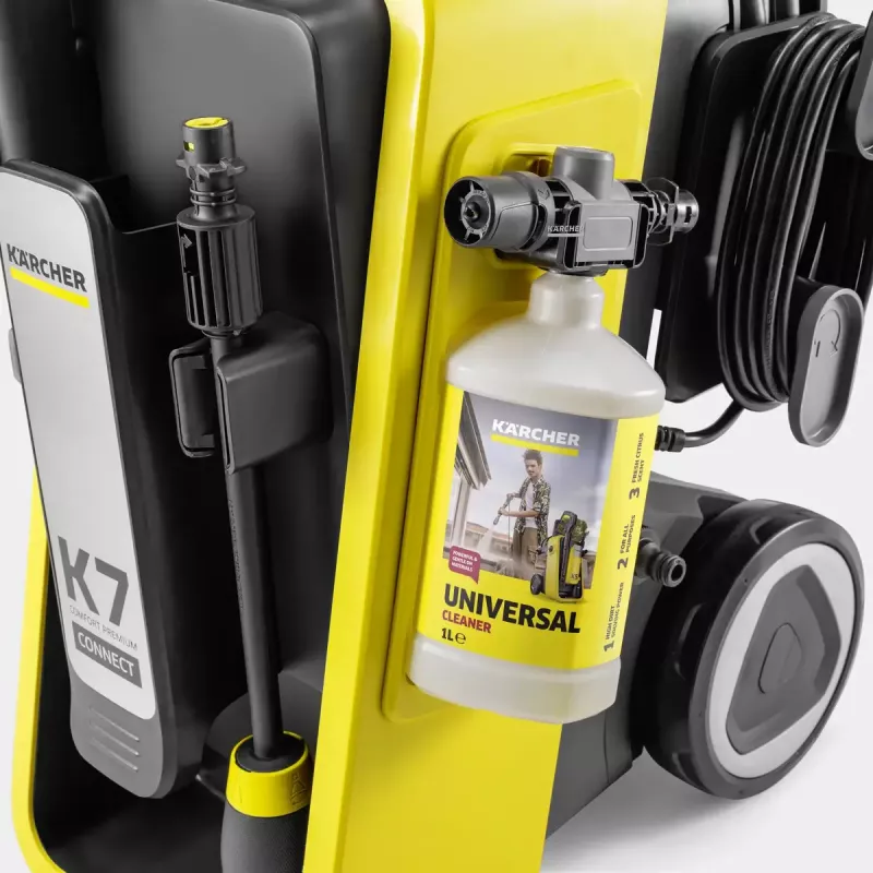 Máquina de lavar alta pressão Karcher K 7 Comfort Premium Connect Home - 3000 W, 180 bar, 600 l/h, 10 m de mangueira